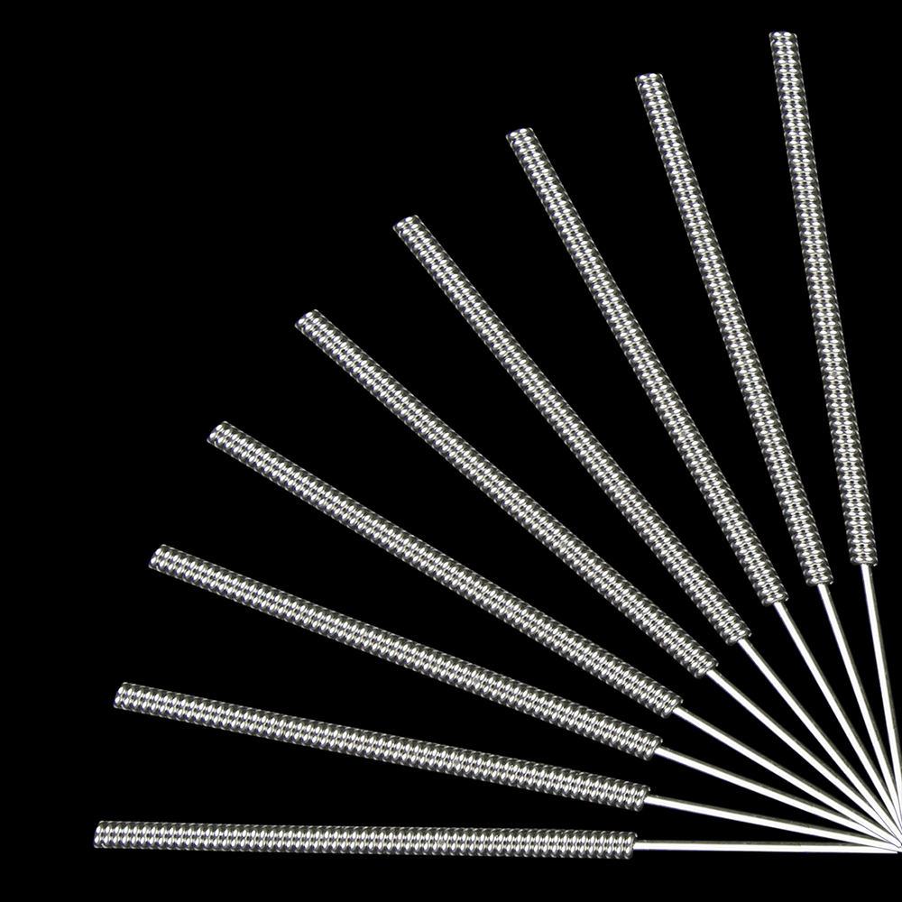 LERDGE 3D Printer Parts extruder Nozzle Cleaning tool Bendable Drill 10Pcs Stainless Steel Needle Tweezers Wire Brush Kit1