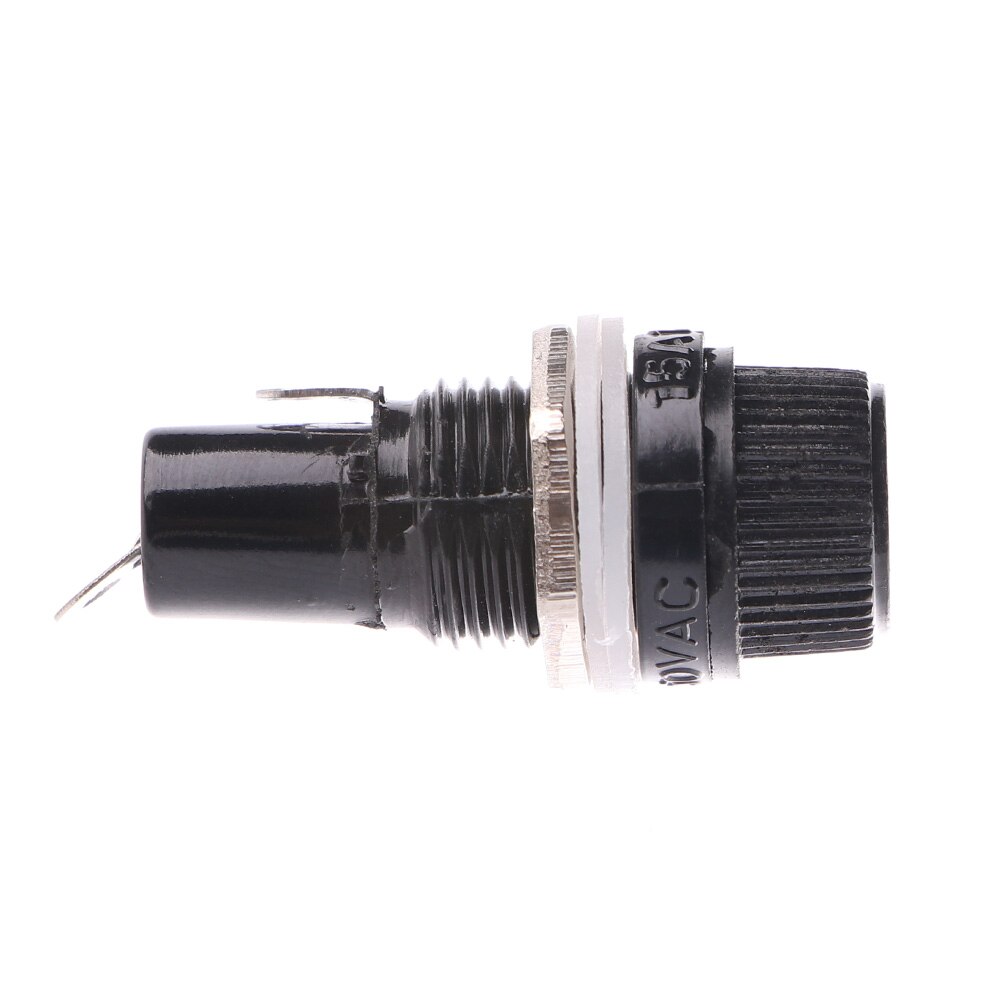 10 Pcs M205 5x20mm Fuses Panel Mount Fuse Holder Electrical Mount Supplies For Radio Auto Stereo