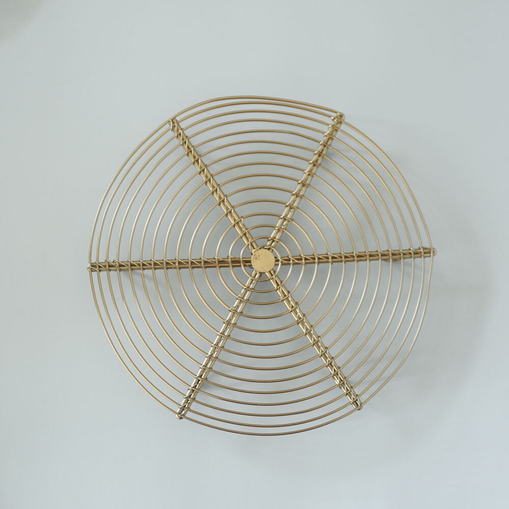 Estante del radiador para mesa, alfombrilla de aislamiento térmico para macetas, pasteles, galletas, Hierro y Plata para hornear, accesorios de fotografía de comida gris: Rose Gold