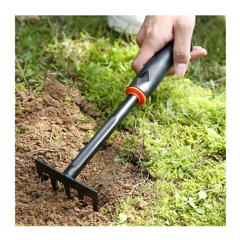Garden Hand Tool Set Wide Shovel Hand Cultivator Rake Double-Sided Cultivator Plant Tool for Digging Transplanting Weedin