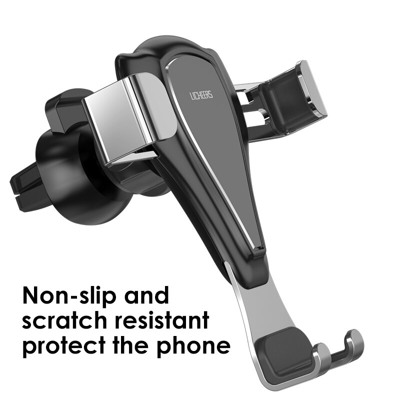 Licheers Auto Telefoon Houder Voor Iphone 7 8 Xiaomi Gravity Air Vent Mount Houder Mobiele Telefoon In Car Holder Stand voor Samsung S9