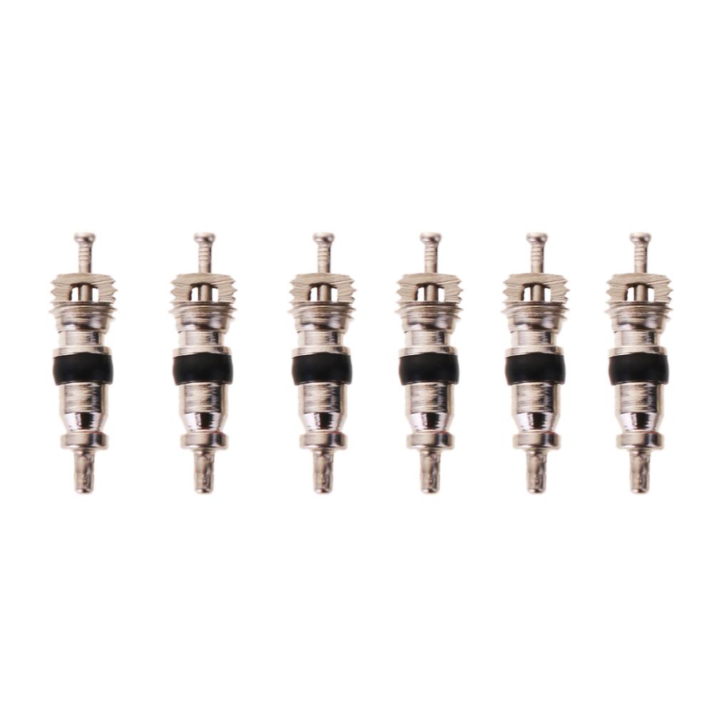 Universal Auto Car A/C Air Conditioning System Repair Kit 9pcs Car Air Conditioner Valve Core With 1pcs Wrench Removal Tool