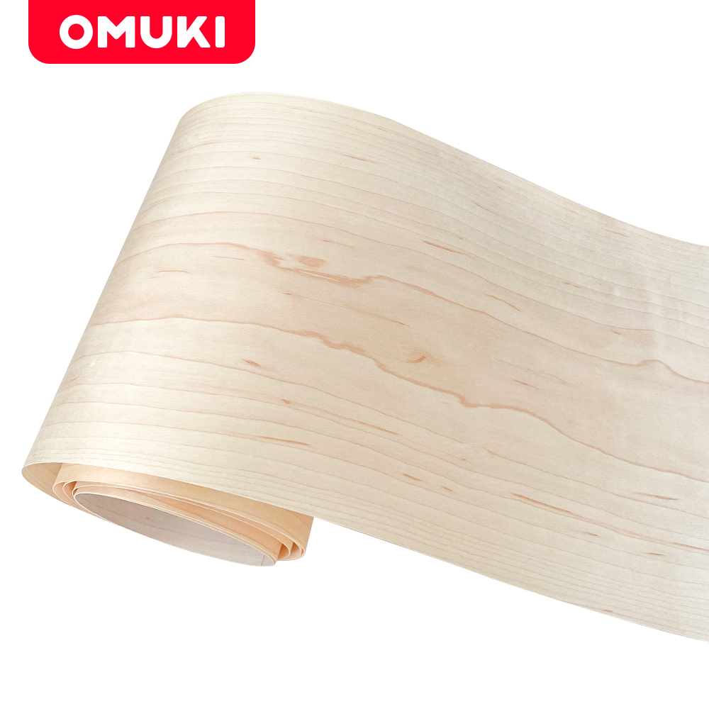 Omuki naturlig ahorn træfiner håndlavet gør-det-selv produktion og renovering møbler højttalere træhåndværk