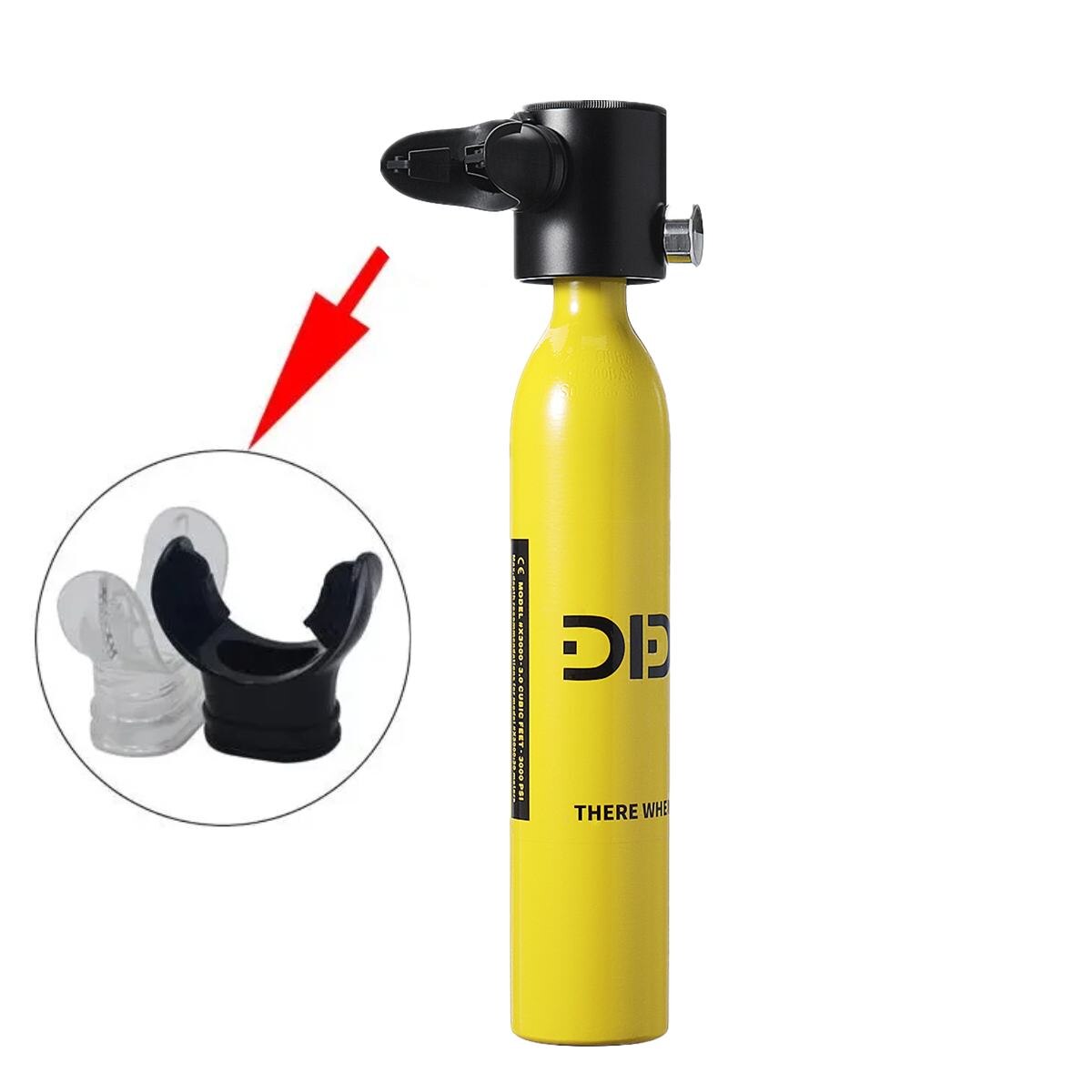 SMACO Scuba Tank Zuurstof Cilinder Duiken Gear voor Duiker Mini Scuba Tank met 5-10 minuten Mogelijkheid Duiken Zuurstof Onderwater Ademhalingsapparaat 0.5L Duiken & Snorkelen Apparatuur SMACO Scuba Tank Zuurstof Cilinder Duiken Gear voor Duiker Mini Scuba Tank met 5-10 minuten Mogelijkheid Duiken Zuurstof Onderwater Ademhalingsapparaat 0.5L Duiken & Snorkelen Apparatuur