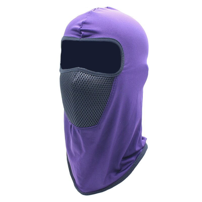 Cagoule moto masque complet plus coupe-vent respirant cyclisme Ski bouclier Anti-UV hommes soleil chapeaux
