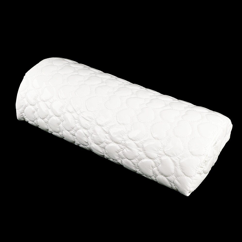 Nail Art Hand Cushion Holder Soft PU Leather Sponge Arm Rest Love Heart Nail Pillow Manicure Accessories apda9a124: White1
