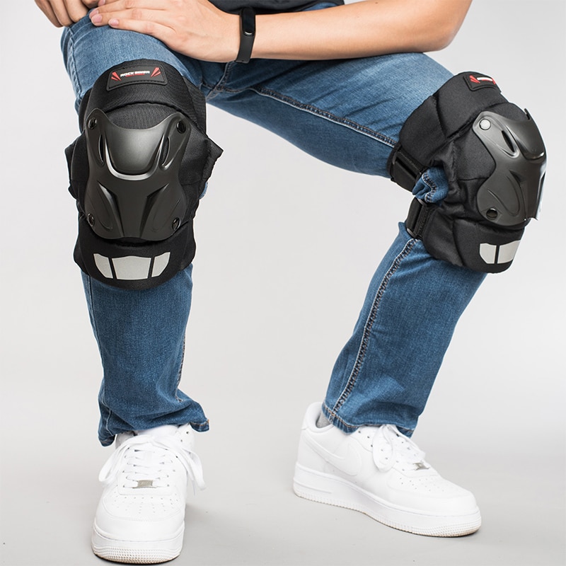 Rock Biker Motorfiets Kniebeschermers Motocross Kn... – Grandado