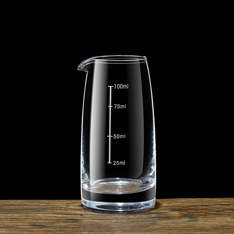 Decantador de vino tinto de 100ml, dispensador Baijiu transparente con escala, olla de vino clásica, contenedor de alimentos de 415ml, botellas de almacenamiento de cocina