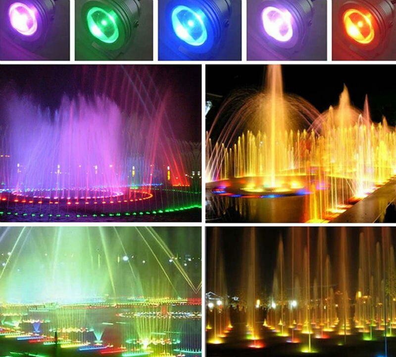 10 W RGB LED Onderwater DC12V IP67 Waterdichte Zwembad LED Lamp voor Thuis Outdoor Path Vijver Landschap Verlichting