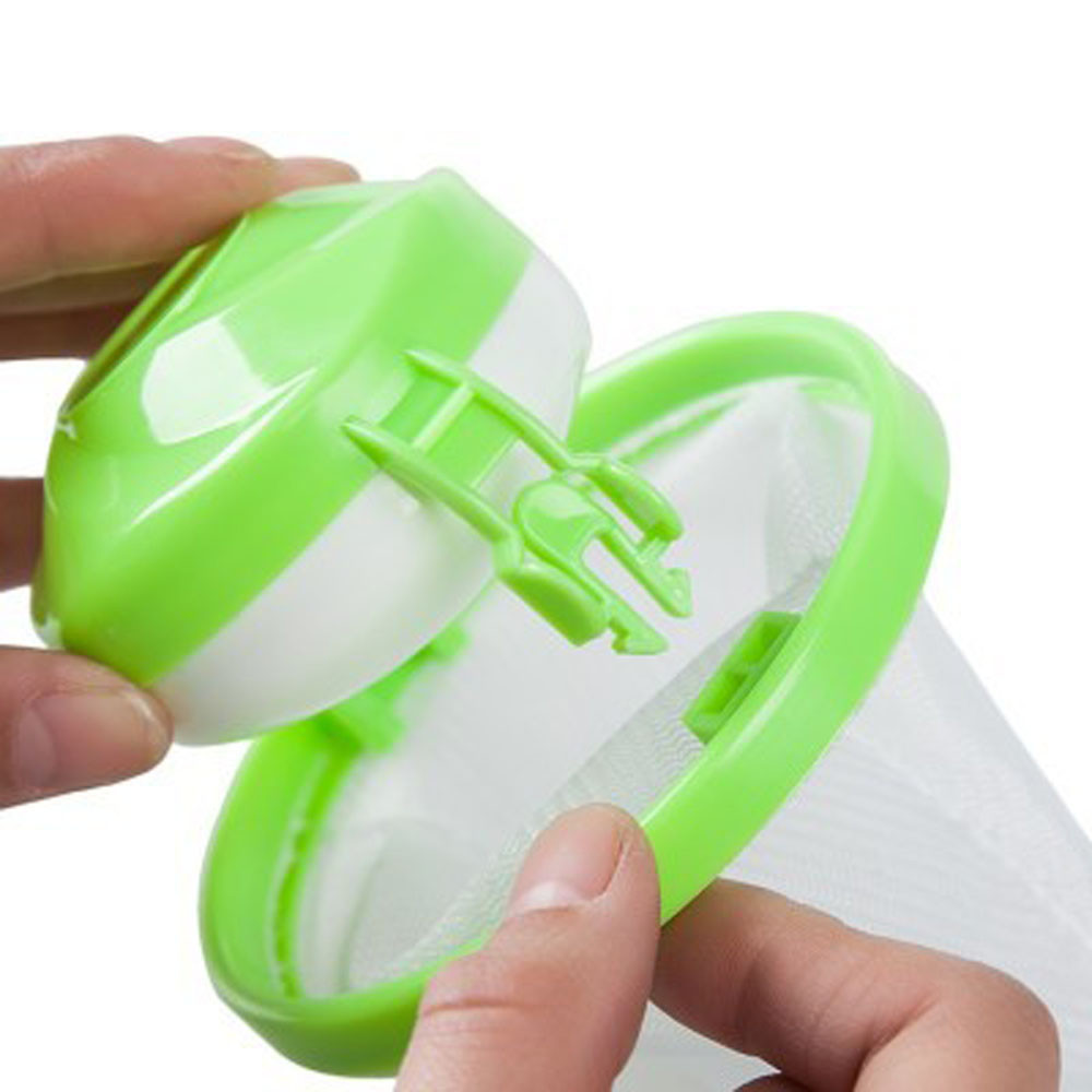 Bolso de malla flotante para el hogar, bolsa de filtro para lavadora, para limpieza de pelusas