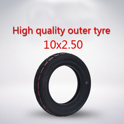 10x 2,50 innenrohr und reifen für Schnelle 3 Inokim OX NULL 10 Mini Motorrad Elektrische Klapp Roller Vorderen Hinten räder Gebogen Ventil: H Q Tire