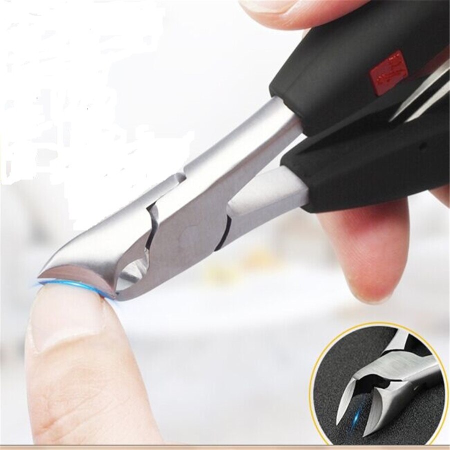 Stainless Steel Fingernail &amp; Toenail Cuticle Nipper Trimming Scissor Nail clipper finger scissors finger plier pedicure tools