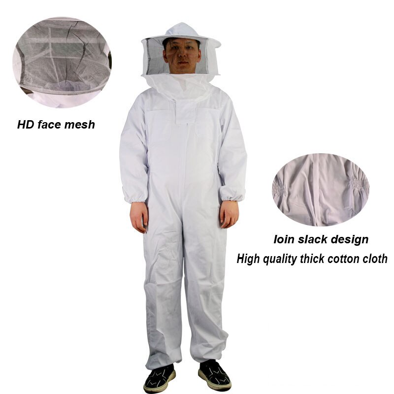 Combinaison de Protection complète pour apiculteur, vêtement pour apiculteur, chapeau à voile de sécurité