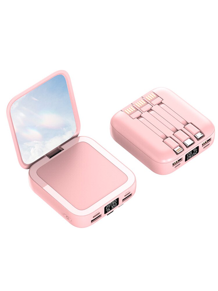 Mini Power Bank 20000Mah Powerbank Draagbare Power Bank Iphone12 13 Externe Batterij Snel Opladen Draagbare Batterij