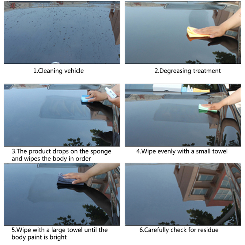 9H Car Ceramic Coating Nano Liquid Glass Coating Anti-scratch Liquid Ceramic Coat Super Hydrophobic Car Polish Paint Care