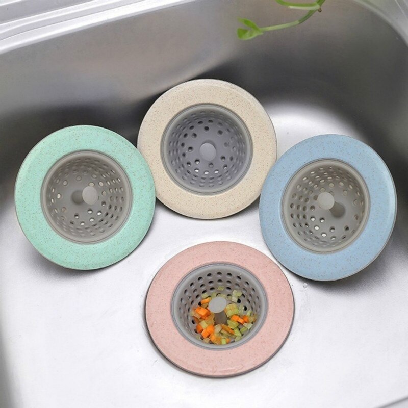 Gootsteenzeefje Siliconen Zeef Aanrecht Filter Mesh Vulstoffen Voor Haar Gootsteen Zeef Dingen Voor Keuken Accessoires