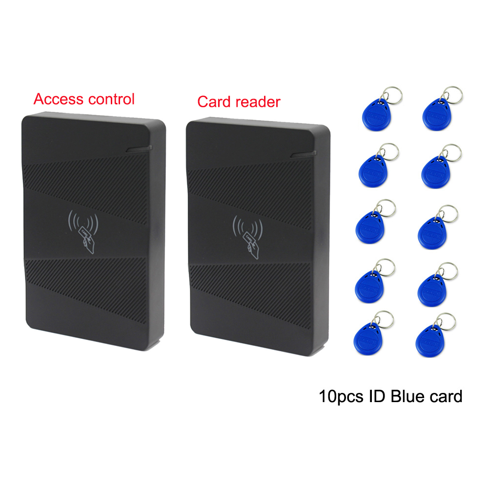 Waterproof Access Control 125KHz RFID EM Card Reader Door Access Control System Door Lock Opener Used for Video Intercom System: With card reader