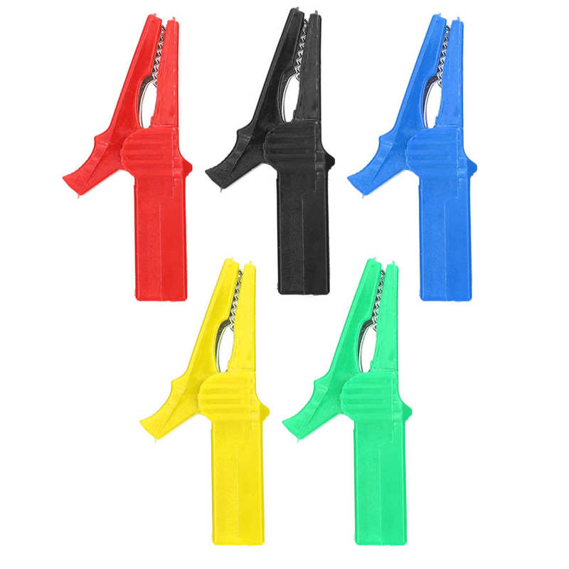 Battery Safety Clamp Electric Test Clip Brass Nickel Plated for Ships RVs Trucks Cars