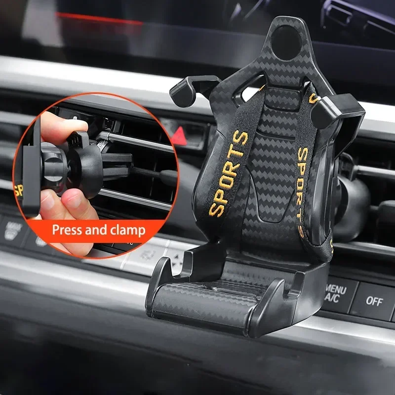360 ° Telefoonhouder voor in de auto, autotelefoonhouder Mount Clip Mount Telefoonhouder, Auto Vent Telefoonhouder voor auto Mobiele telefoonstandaard Ontluchter