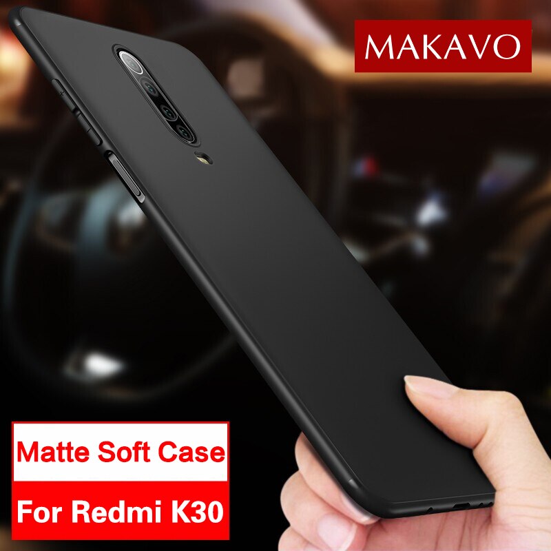 MAKAVO Für Xiaomi Redmi K30 fallen Voll Schutz Weiche Silikon matt Abdeckung Für Xiomi Xiaomi Redmi K30 Profi Telefon Fällen: Ursprünglich Titel