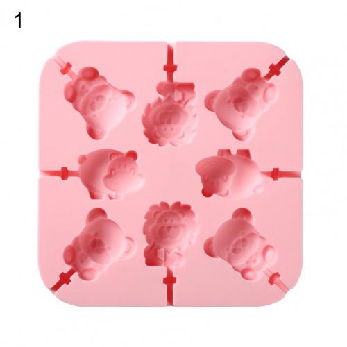 Heat-resistant Durable Square Exquisite Cartoon Lollipops Candy Mold for Home: 1