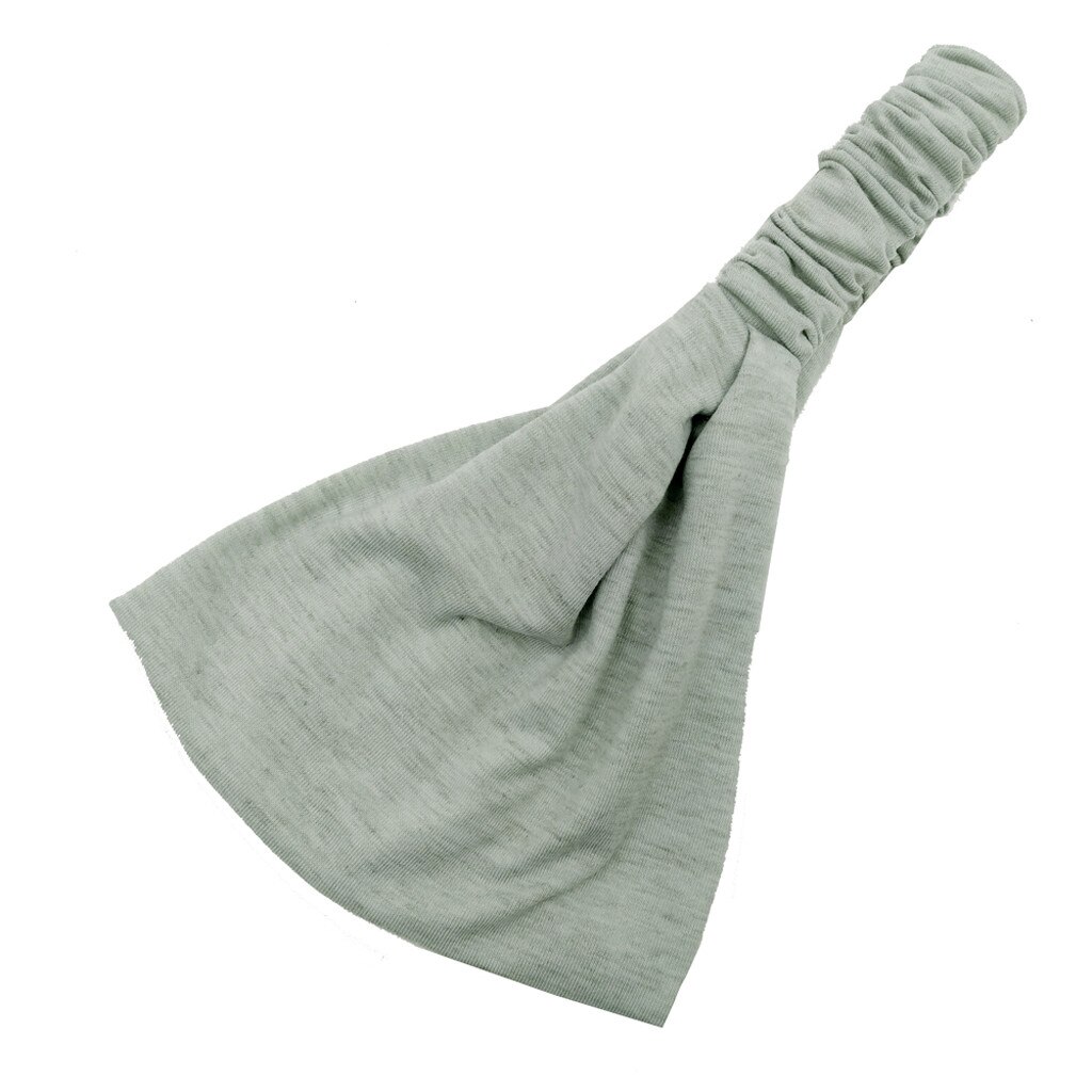 Bandeau Sport Vrouwen Effen Kleur Absorberen Zweet Hoofdband Elastische Hoofd Wrap Haarband Bandana Vrouwelijke Sport Hoofdband Voor Haar Tie: K