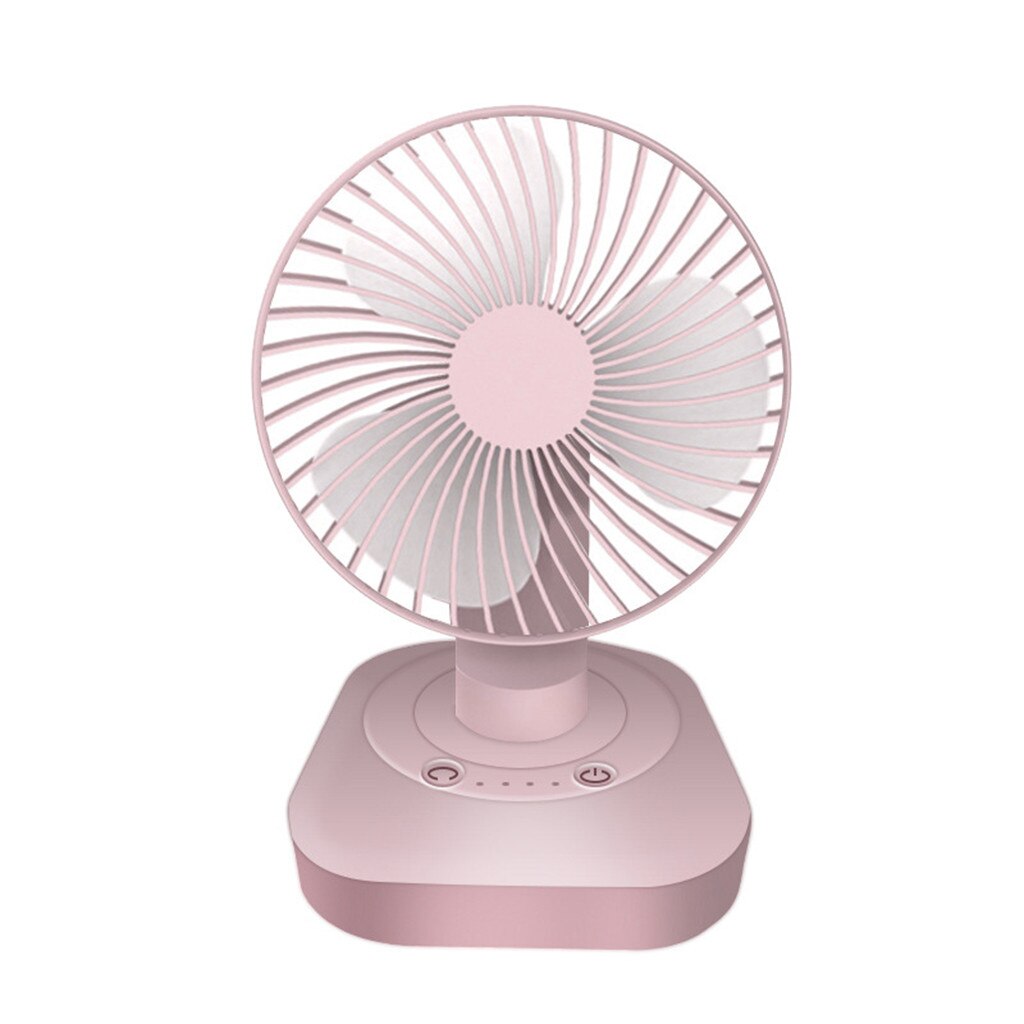 Ultra-Quiet USB Charging Handheld Low Noise Smart Home Portable Desk Mini Fan Summer Cool Desktop Fan Shaking Fan: PK