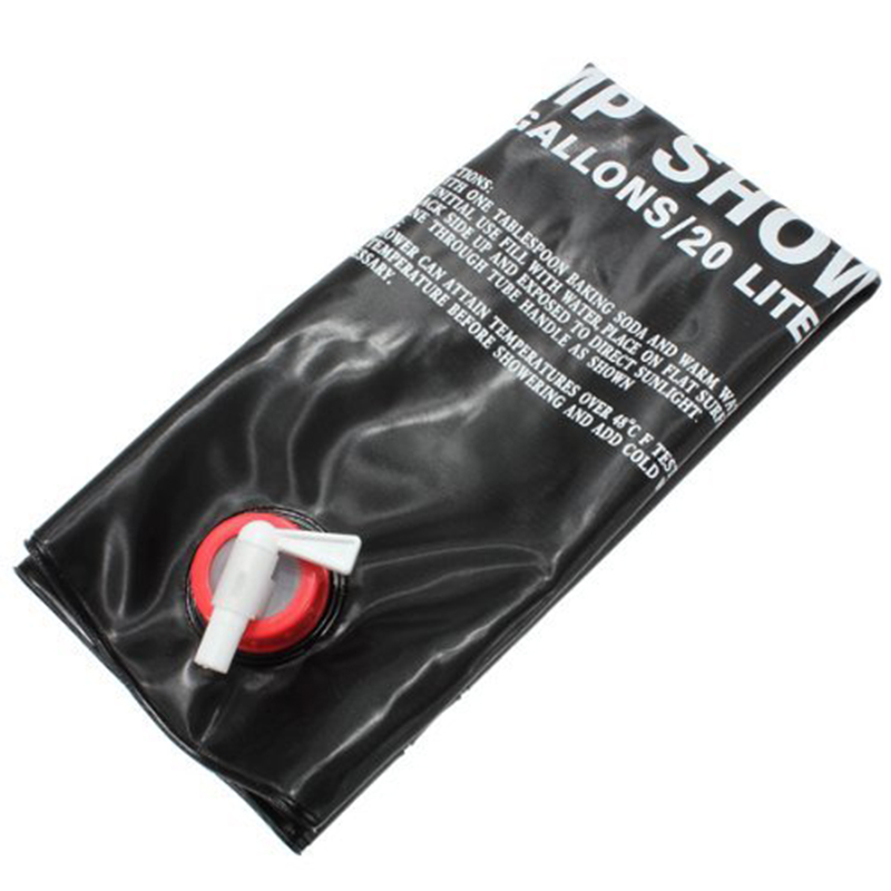 2 x 20L Camping Shower bag Portable Solar Heated Grandado