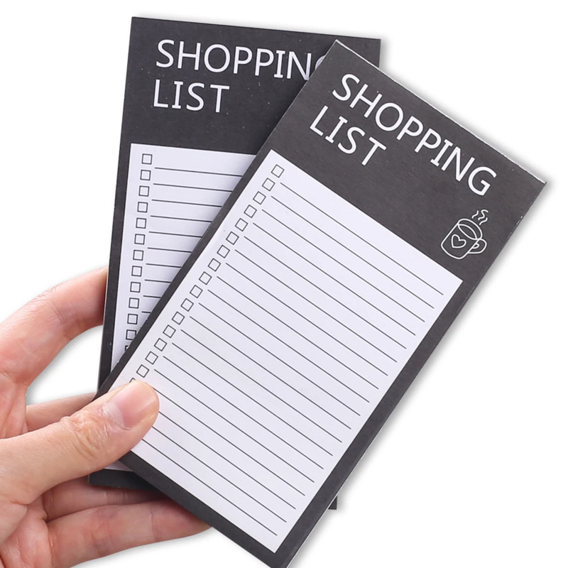 Magnetic Fridge Message Board，Portable Tearable Magnet Memo Board Sticky Notes，Home Kitchen Shopping List Office Memo Planner