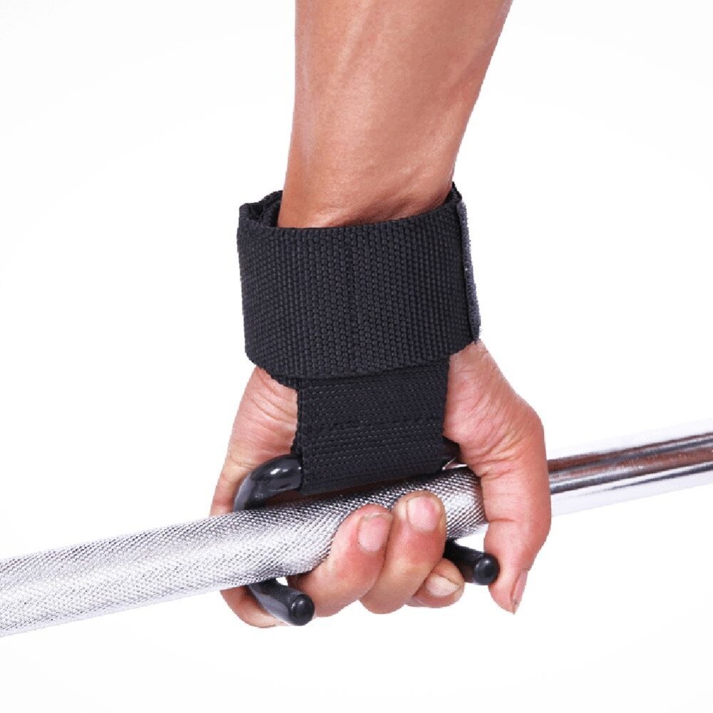 2pc fitnesshandskar lyfthandskar omslag gym tyngdlyftning träning midja stöd krok grepp muskulatur handremmar armband