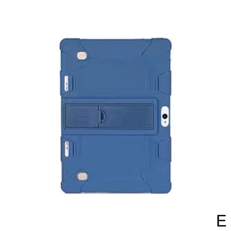 10.1 inch universele tablethoes zachte siliconen schokbestendige hoes tablet inch pc-hoes voor 10 10.1 hoes  t1 y 7: Marineblauw