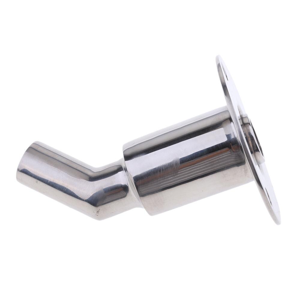 Boat Thru Hull Plumbing Marine Stainless Steel 90 Degree Thru Hull Plumbing Fitting Hardware For 7/8" 22mm ID Hose Pipe