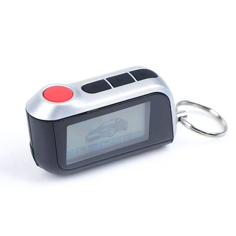 A93 LCD Remote Control Keychain Two Way Car Burglar Alarm System Key Chain