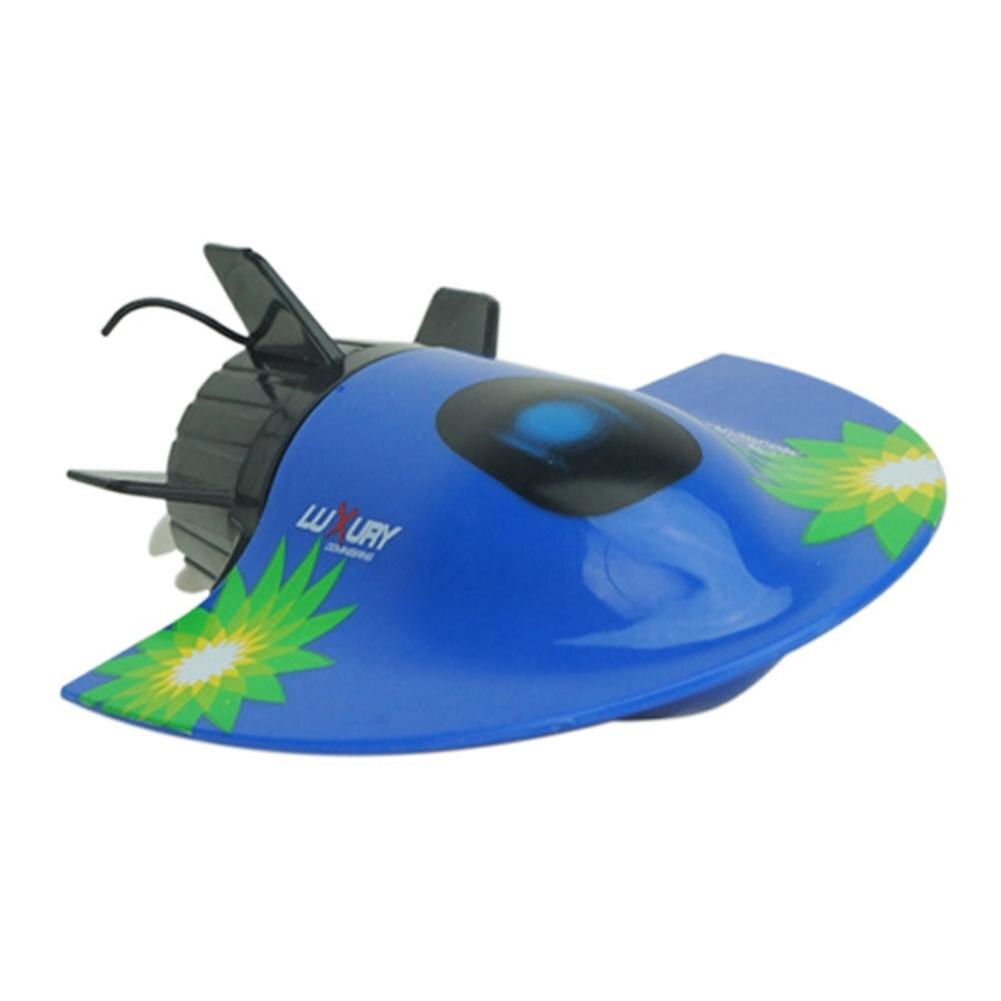 5 Kanaals Snelheid Radio Elektrische Rc Boot Mini Toeristische Submarine Creëren Racing Boot Speelgoed Radio Submarine Afstandsbediening: Blue