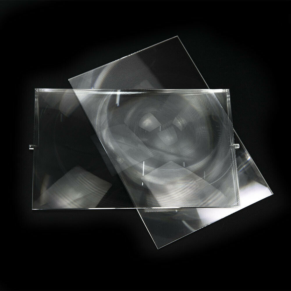 Tee-se-itse-projektorin linssi fresnel-linssi aurinkokenno 140 x 90mm polttoväli 185mm 120mm tasosuurennuslasi muovi 2 kpl optinen lasi