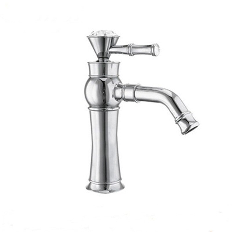 and Cold Washbasin Swivel Faucet Countertop Basin Heightened Bathroom Washbasin Faucet Gold Countertop Basin Faucet