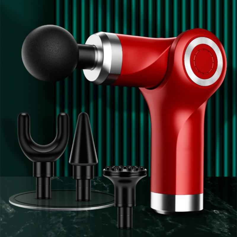 Smart Massage Gun Percussion Massager Soothing Mini Fascia Guns Electric Muscle Vibration Relaxation Massages Men Women Compact