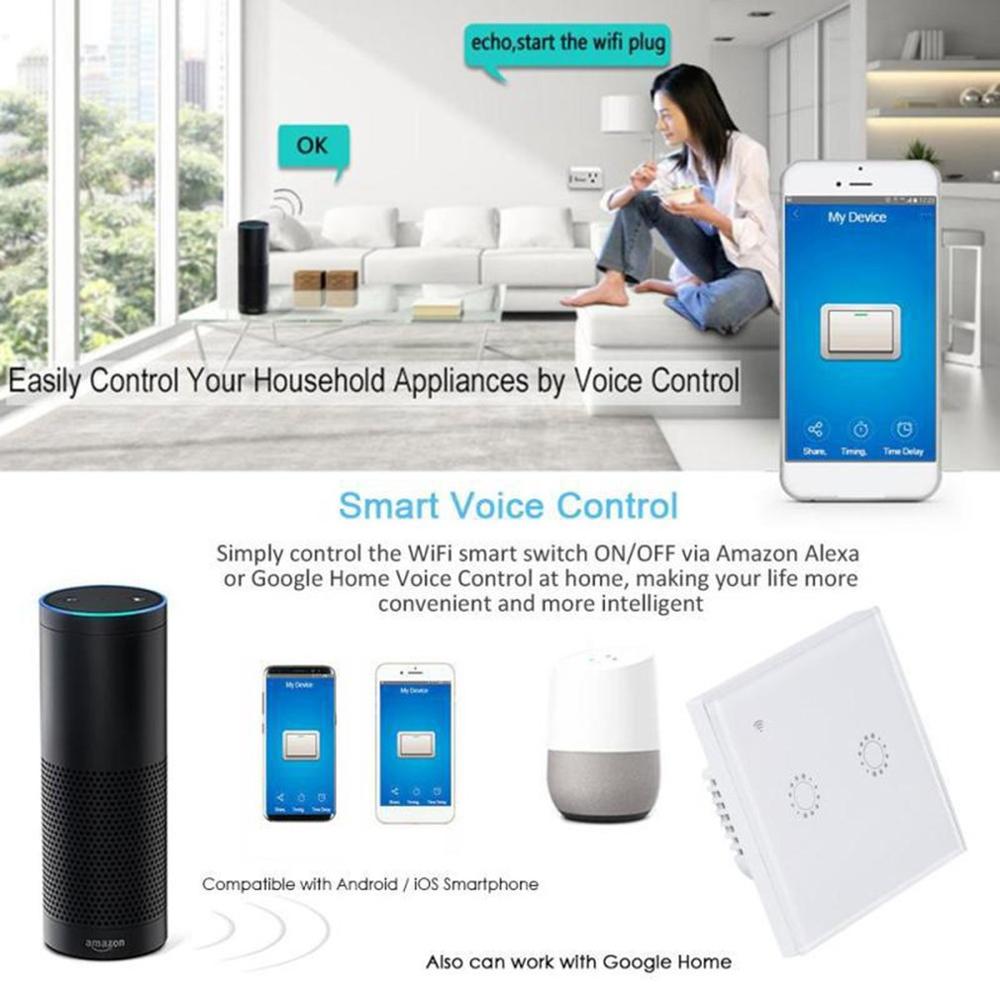 Smart Gordijn Switch Thuis Wifi Elektrische Gemotoriseerde Gordijn Elektrische Touch Jaloezieën Gordijn Voice Control