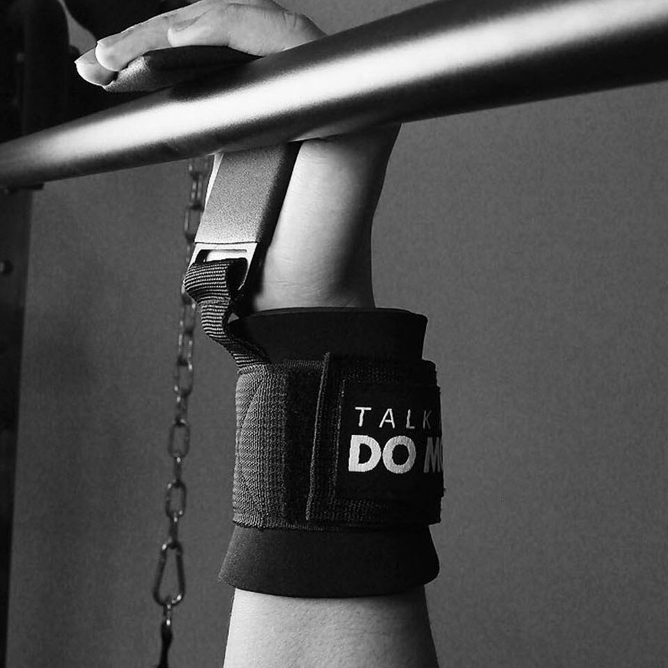Gants d'haltérophilie, sangles de poignet, barre de main, entraînement de force, crochet de Fitness, équipement de sport