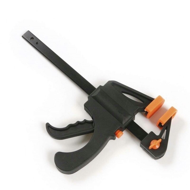 1pc Adjustable Carpentry Gadget Bar Clamps F Clamp Quick Woodworking Clip Tool