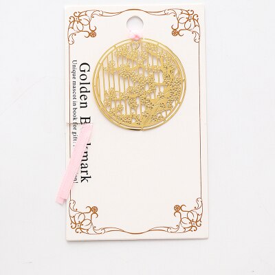 Sakura Metal Hollow Bookmark Chinese Stijl Kersenbloesems Bladwijzers Boek Map Kantoor Schoolbenodigdheden Briefpapier: 7
