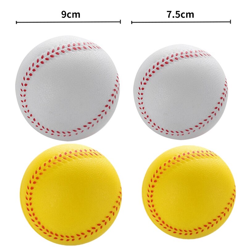 1 Pcs Universal Handmade Baseballs Pvc Upper Hard & Soft Baseball Balls Softball Ball Training Exercise Baseball Balls,Dia 7