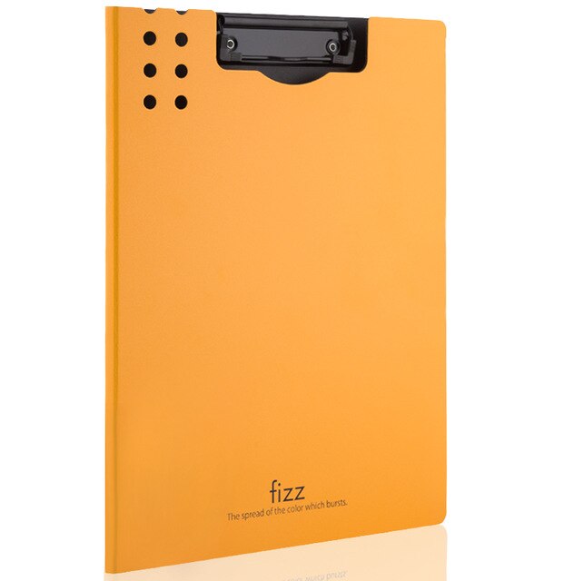 PP Exam Paper Promotional Material Business Document File Folder PP Clipboard Office Stationery: Yellow
