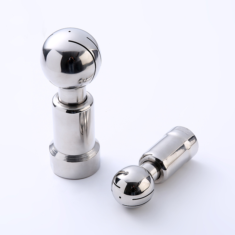 1/4" 3/8'' 1/2'' 3/4'' 1'' BSP Female Thread 304 Stainless Steel Sanitary Tank Cleaning Ball fixed Rotating Spray Ball Nipple