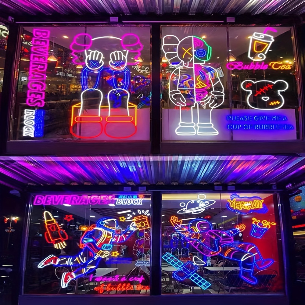 Neon led-remsa linjär lampa flexibel silikonsats 5m 600 lysdioder 12v vattentäta reprör tejp skylt för hem och trädgård