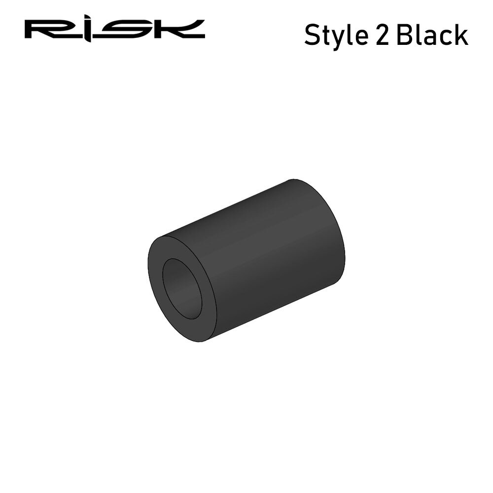 10Stck transparent Fahrrad Bremse Silikon Ring Fahrrad Bremsleitung Abdeckung Vermeiden Reibung Achteckige O-Ring Fahrrad drucken Schutz: Stil 2 Schwarz