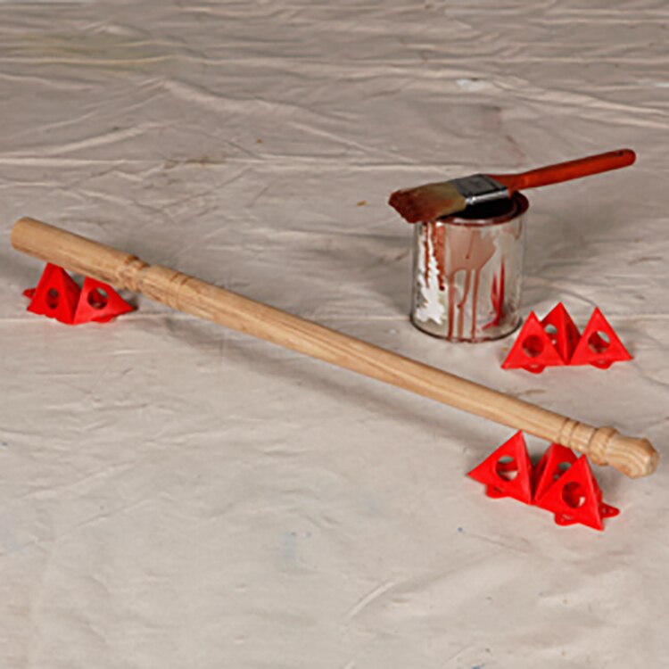 10pcs/Set Woodworking Accessories Wood work Tools Painter's Pyramid Stands Paint Tool Triangle Paint Pads Feet