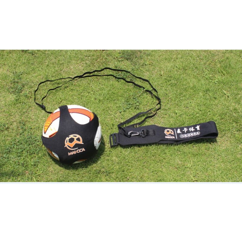 Maicca fotboll träning midjeband bälte rep nät ben fot skjuthjälp agility fotboll träning boll utrustning