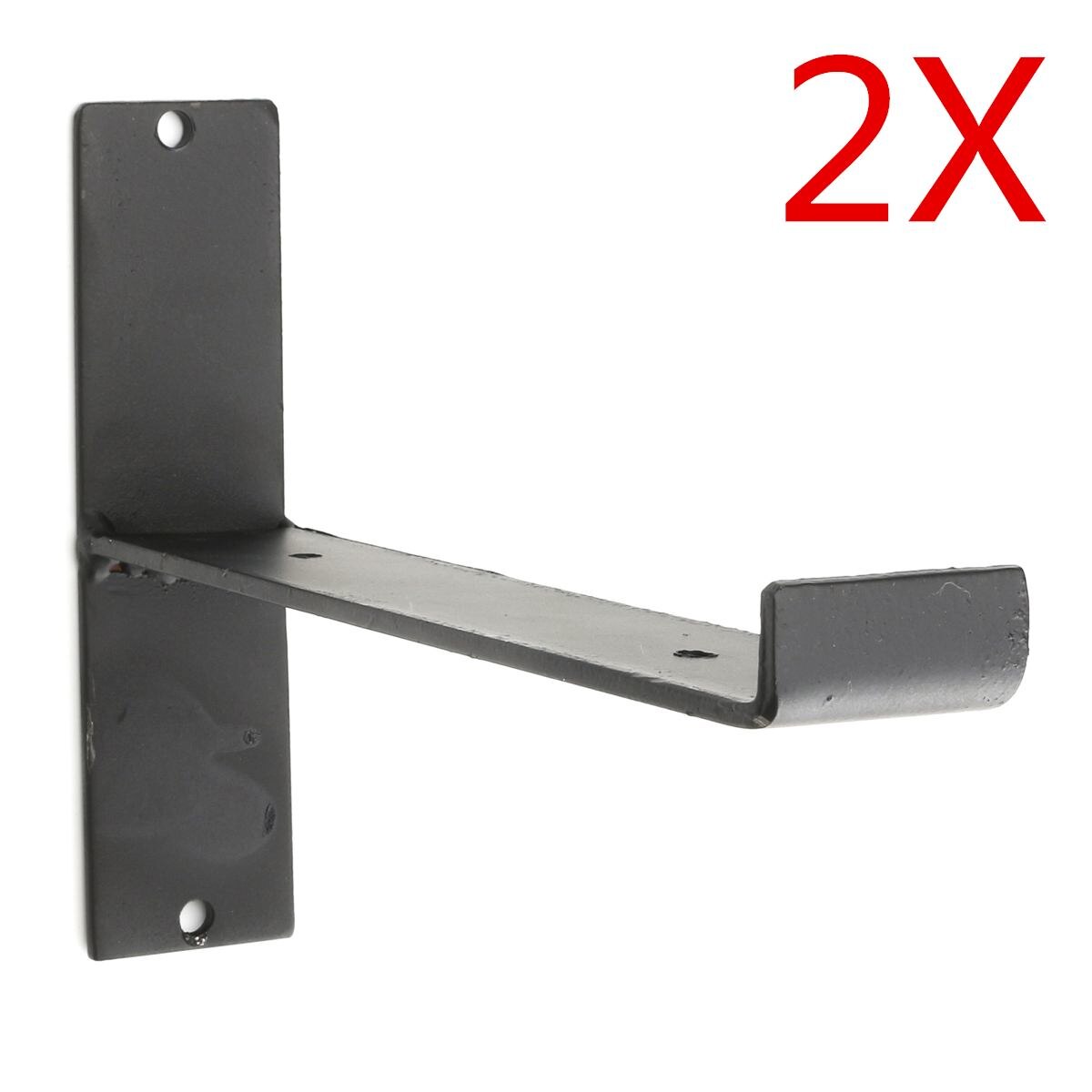 2pcs 20cm Wall Mounted Shelf Bracket Heavy Duty Scaffold Board Floating Bracket Industrial Iron Support Table: 2pcs
