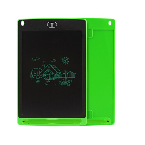 8.5 Inch Lcd Schrijfblad Elektronische Grafische Tablets Digitale Tekentafel Met Slot Sleutel Voor Volwassenen Kinderen Thuis School kantoor: green